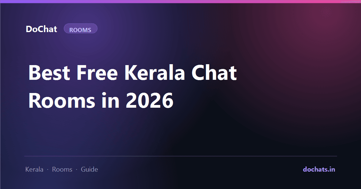 Illustration for an article about free Kerala chat rooms
