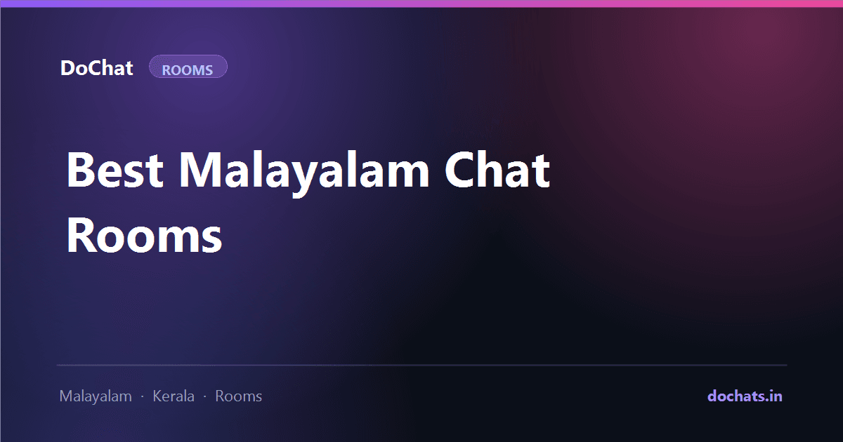 Illustration for an article about Malayalam chat rooms