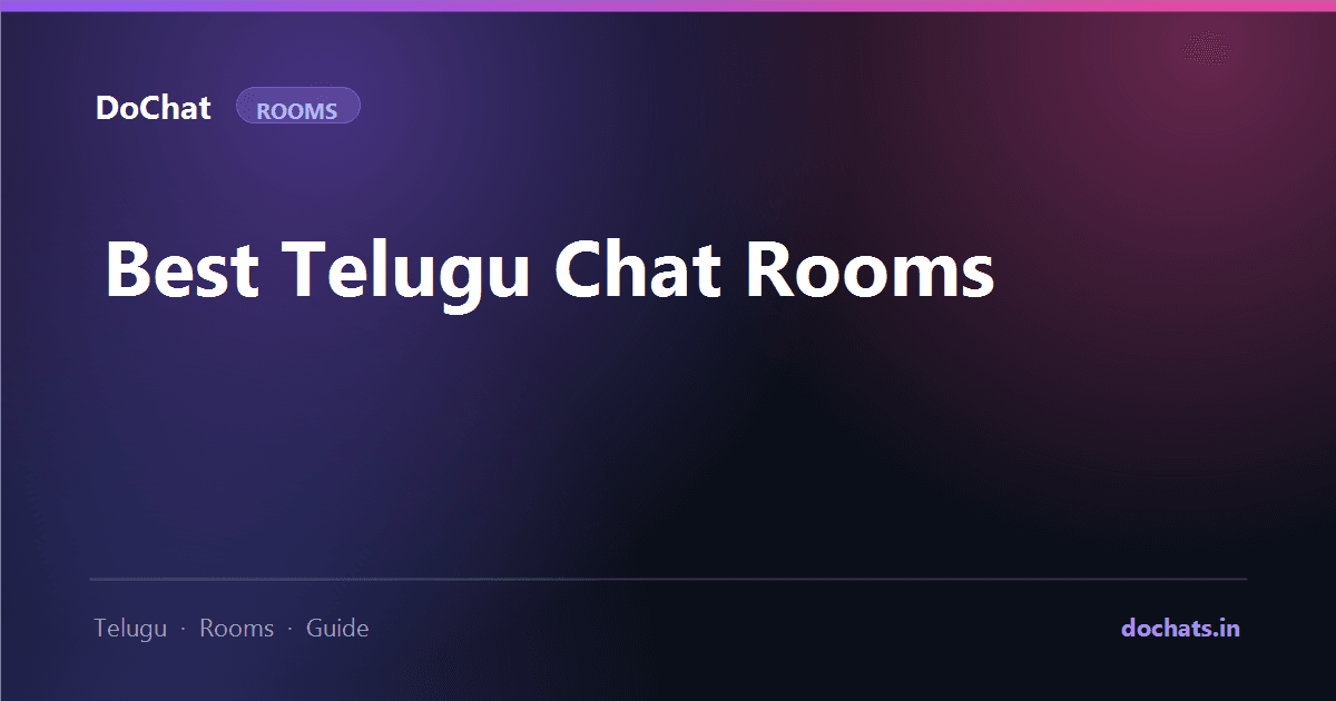 Illustration for an article about Telugu chat rooms